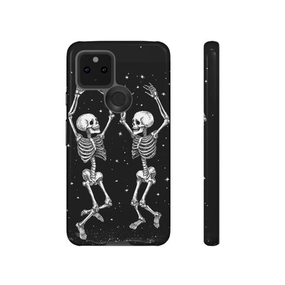 Halloween Dancing Skeletons iPhone Case