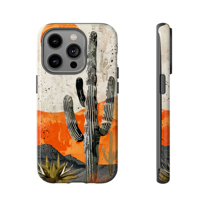 Desert Cactus Western iPhone Case