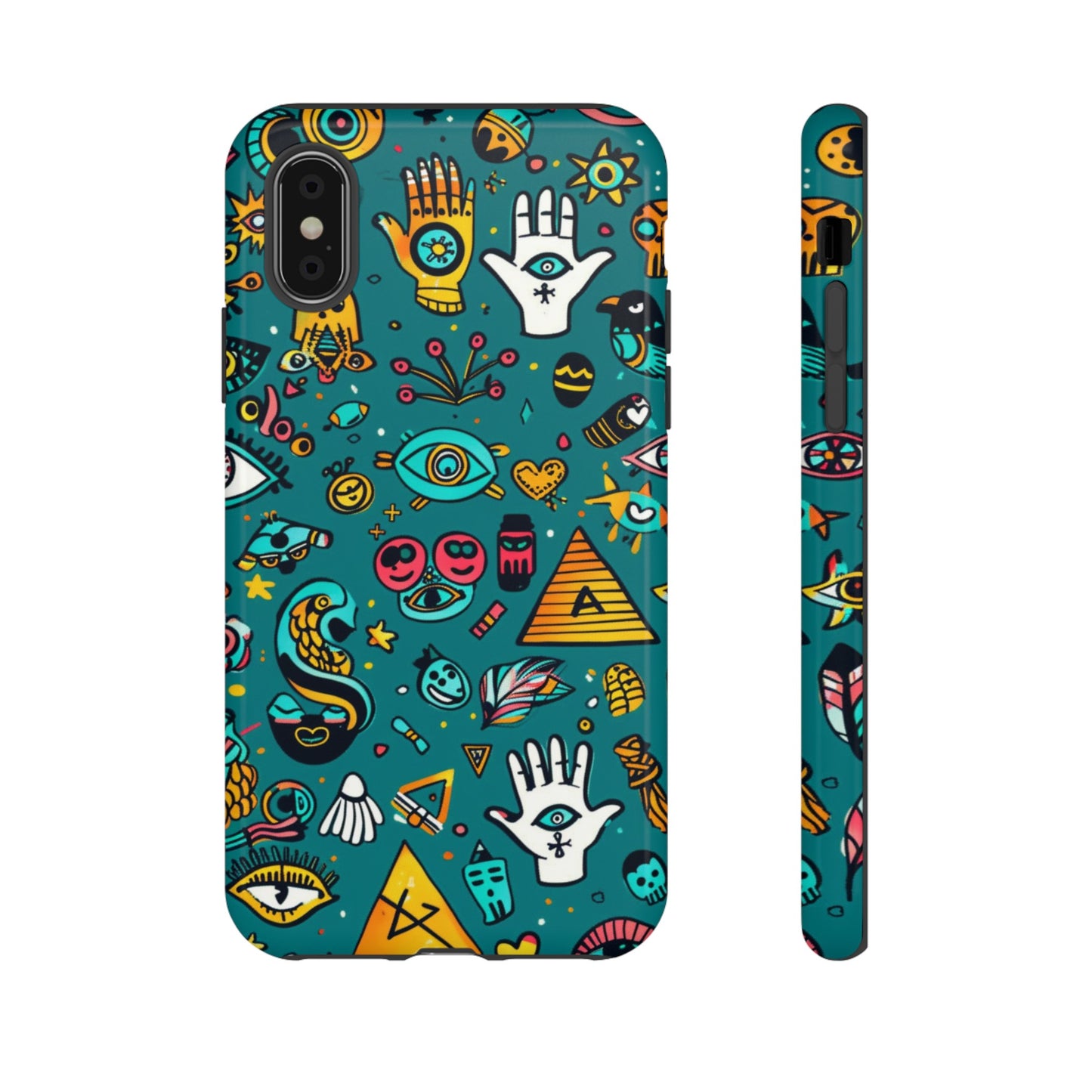 UFOs and Ancient Egypt Talisman Collage Phone Case