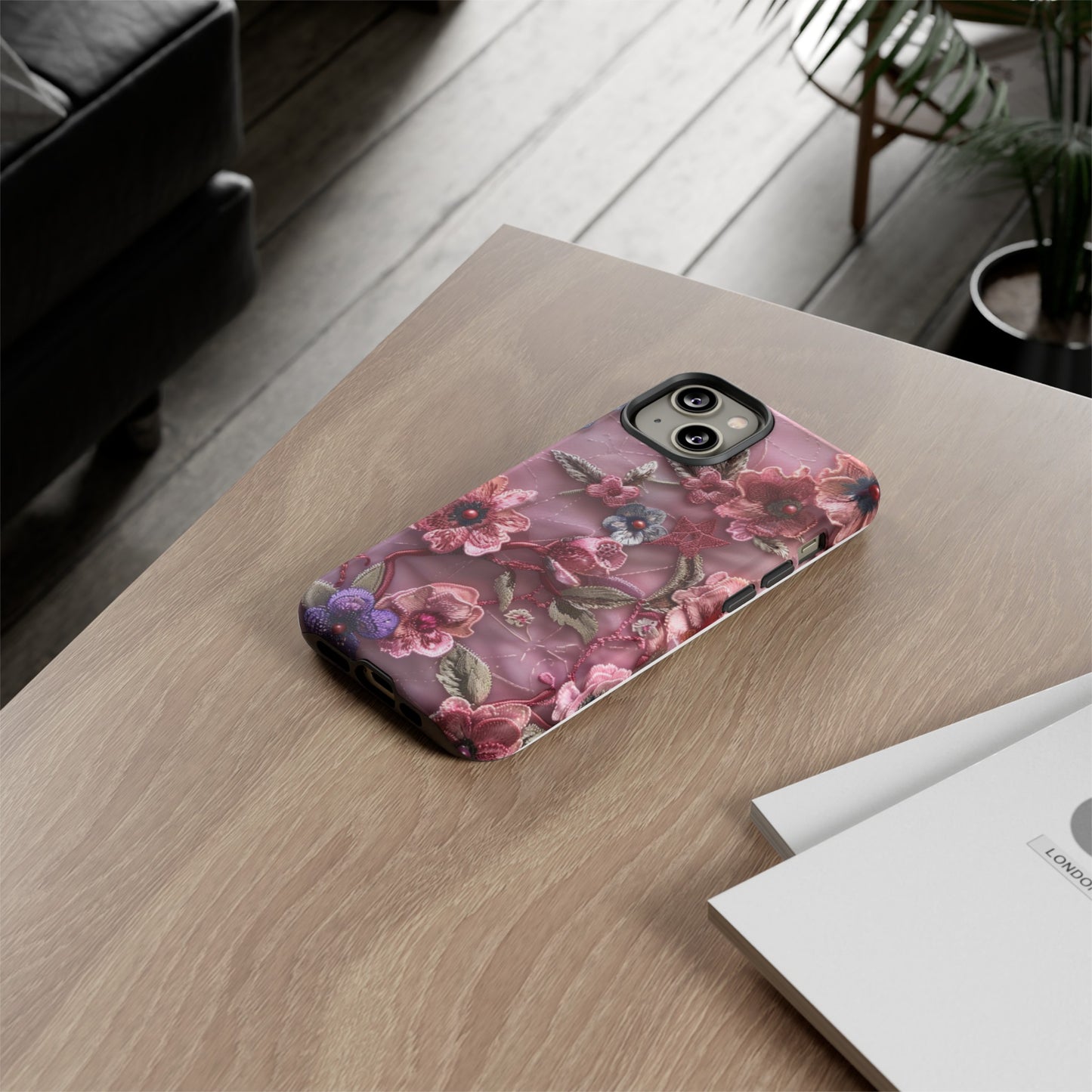 Coquette Aesthetic Floral Art Phone Case