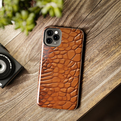 Faux Alligator Skin Textured look and style iPhone Case