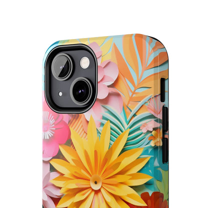 iPhone 12 Pro Max Artistry: Paper Floral Design – Crafted Elegance for iPhone 13 Pro and iPhone XR Enthusiasts