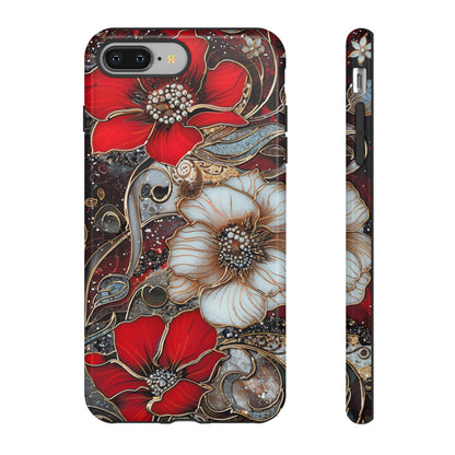 Stained Glass Floral Paisley Explosion Phone Case