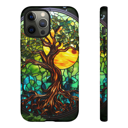 Stained Glass Mosaic Tile Phone Case