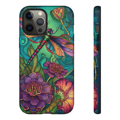 Art Nouveau Dragonfly - A Timeless Symbol of Elegance for Google Pixel, iPhone, and Samsung Cases