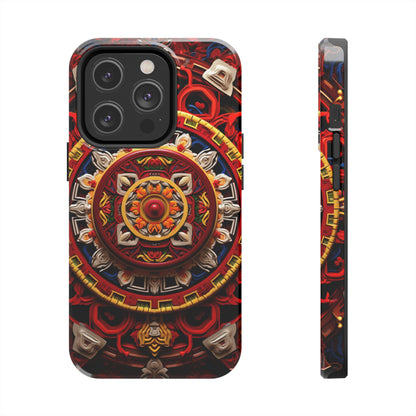 Mystical Visions: Psychedelic Tibet Mandala | Buddhist iPhone Case