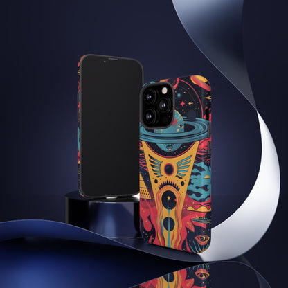 Cosmic Journey Space and Time Phone Case