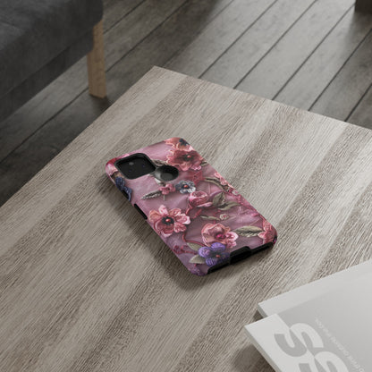 Coquette Aesthetic Floral Art Phone Case