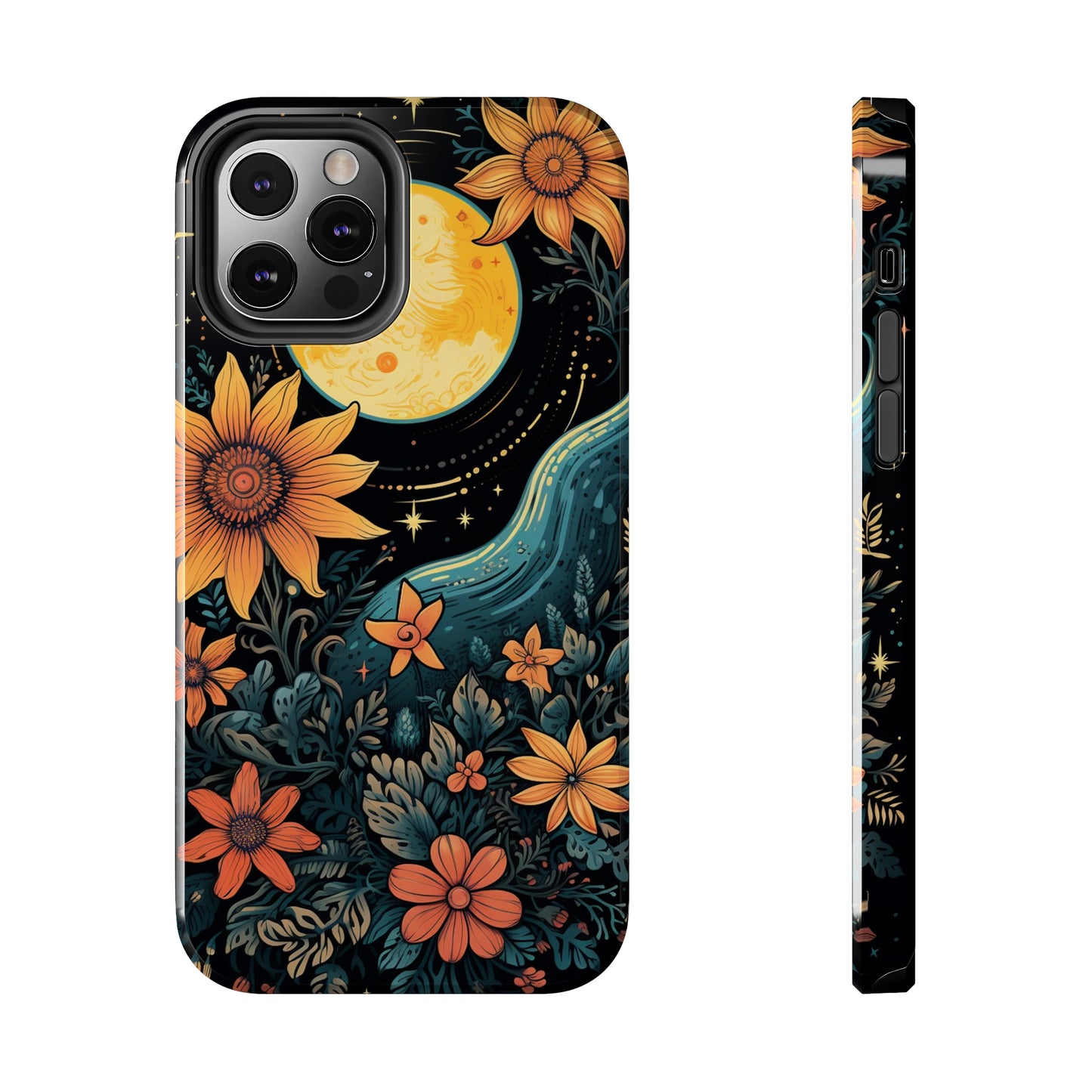 iPhone 8 and X case symbolizing rustic and celestial harmony