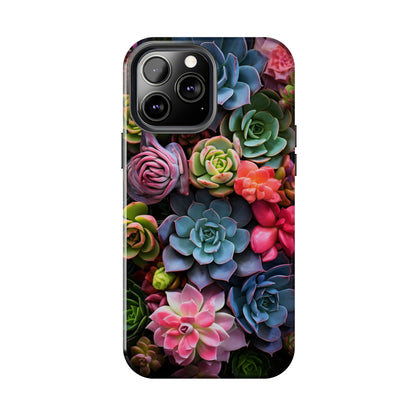 Succulent Desert Cactus Floral iPhone Case | Embrace the Beauty of Arid Elegance