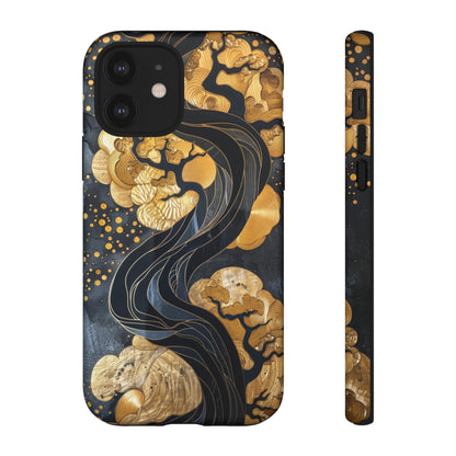 Gold and Silver Tree of Life Design Phone Case