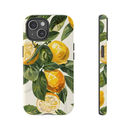 Yellow Lemon Italian  Painting iPhone 13 Case