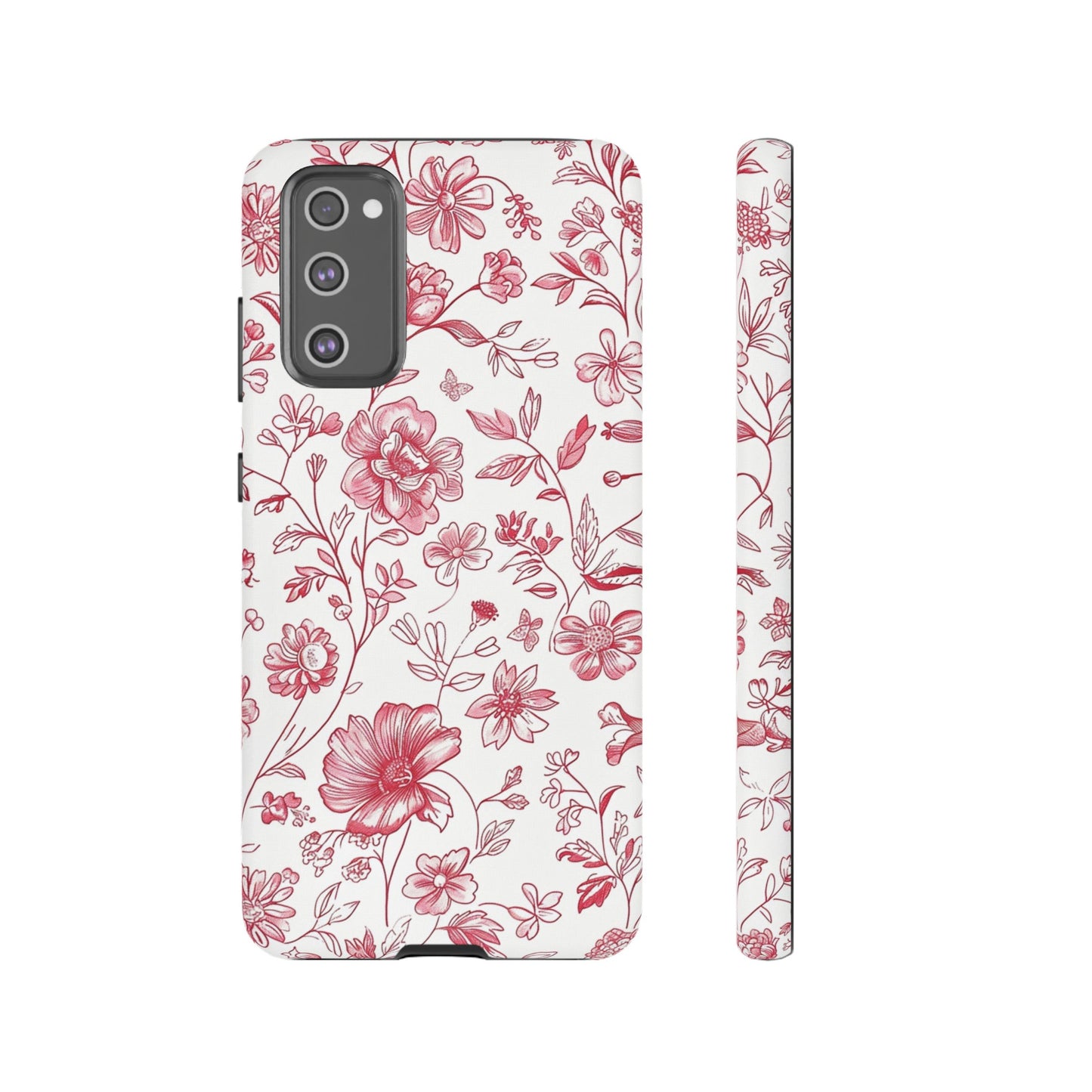 Pink Floral Wildflower Phone Case