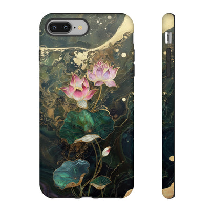 Lotus Floral Zen Art Phone Case