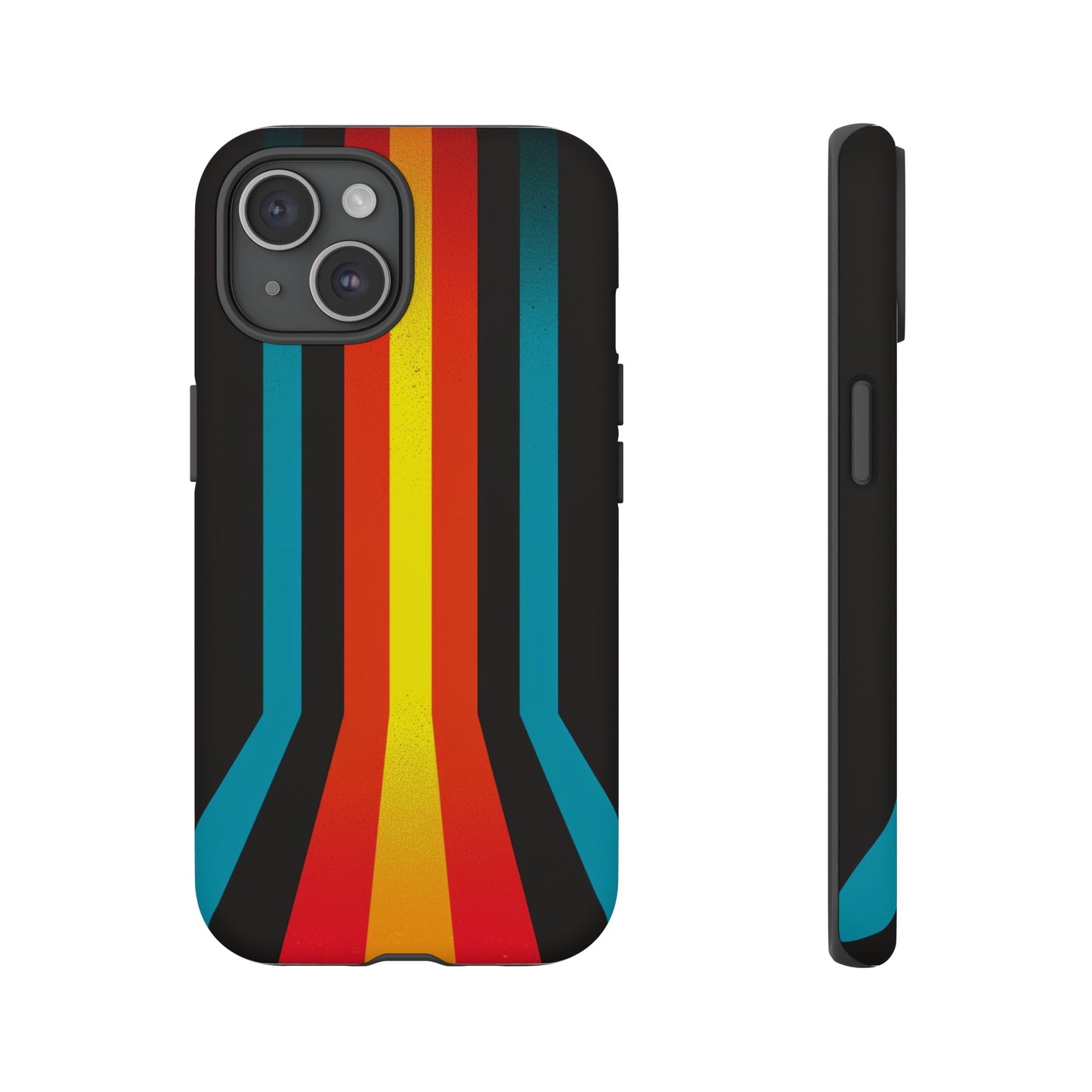 Retro Lines 1980s Flashback Phone Case