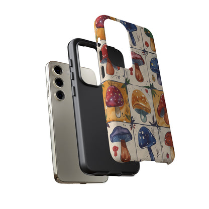 Trippy Magic Mushroom Toadstools Phone Case