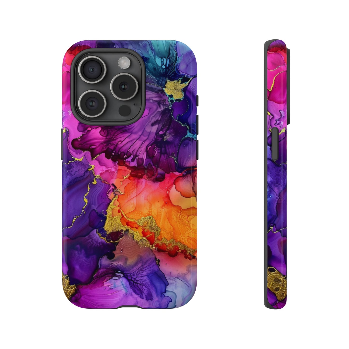 Floral Color Explosion iPhone 12 Case