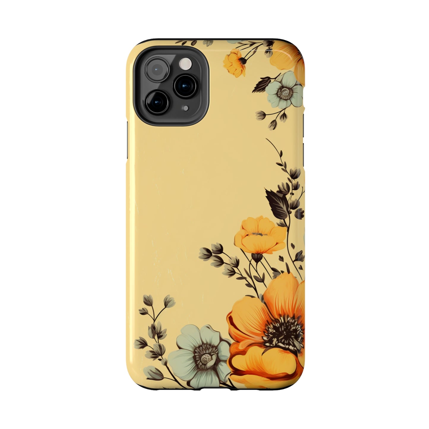 Classic Vintage Floral Case for iPhones – Timeless Elegance & Protection