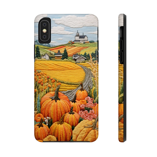 Halloween Pumpkin Patch for Apple iPhone 11 Case