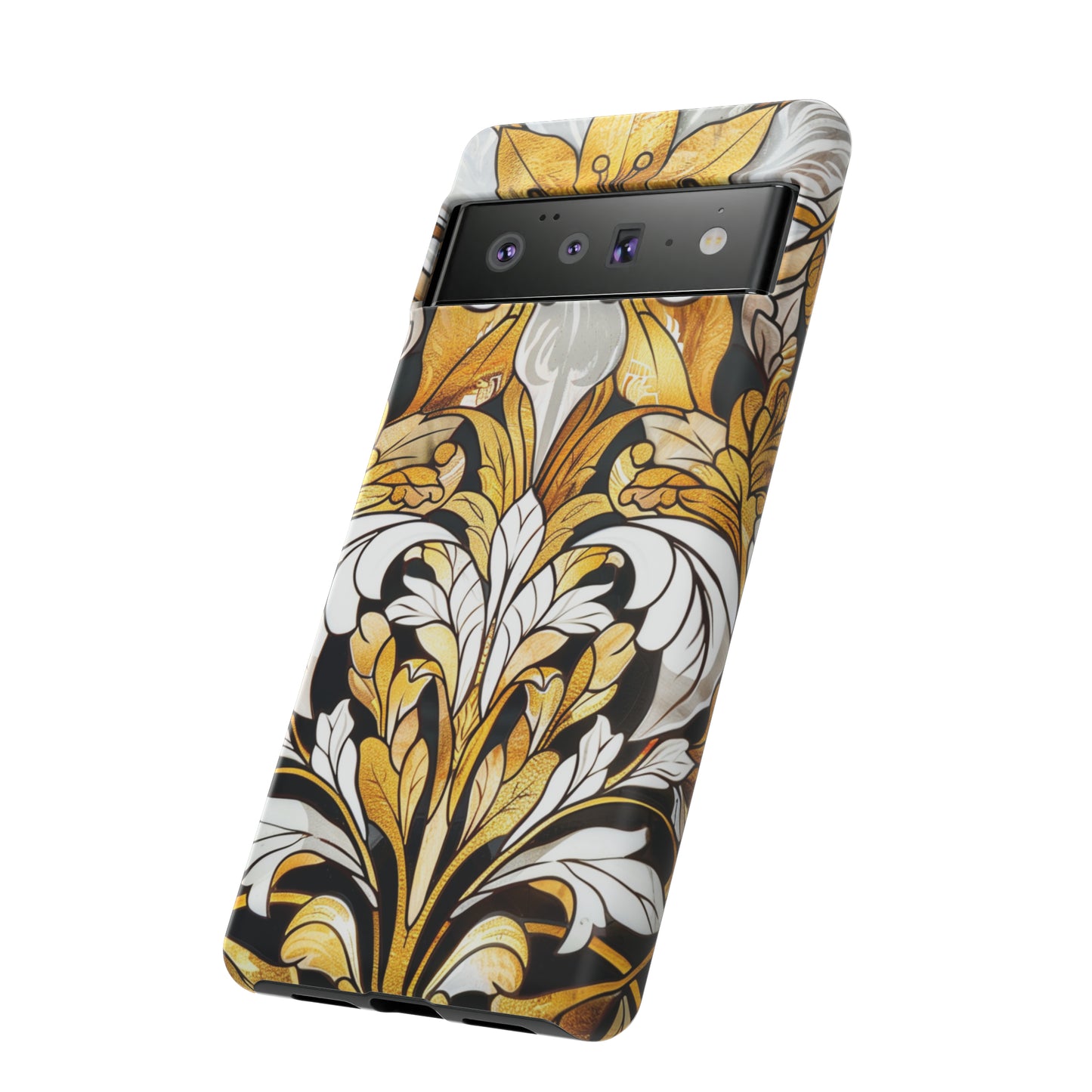 Art Deco Stained Glass floral Phone Case