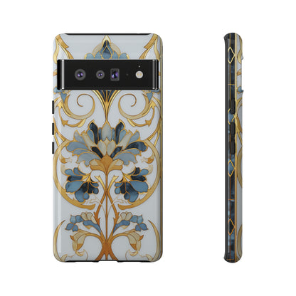 Art Deco Floral Gold