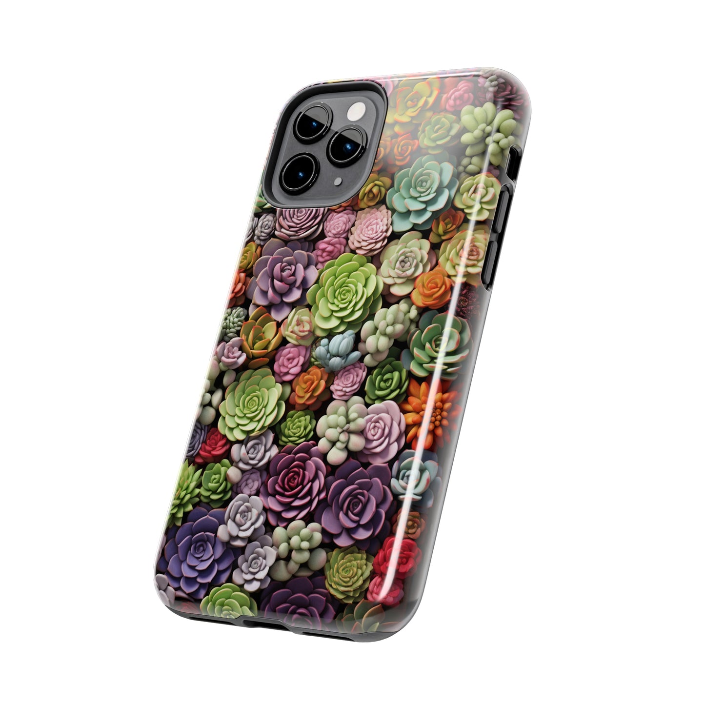 Succulent Desert Cactus Floral iPhone Case | Embrace the Beauty of Arid Elegance