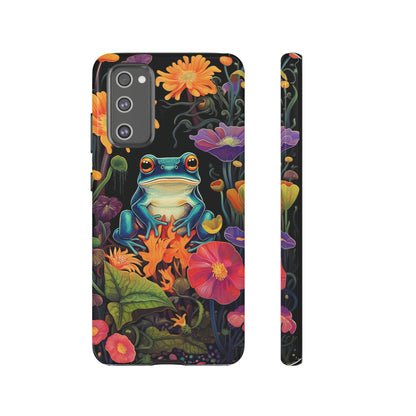 Floral Frogs Elegance Phone Case for Google Pixel, iPhone & Samsung Galaxy