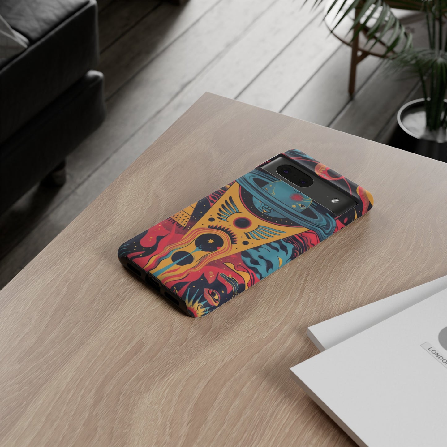 Cosmic Journey Space and Time Phone Case