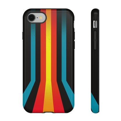 Retro Lines 1980s Flashback Phone Case