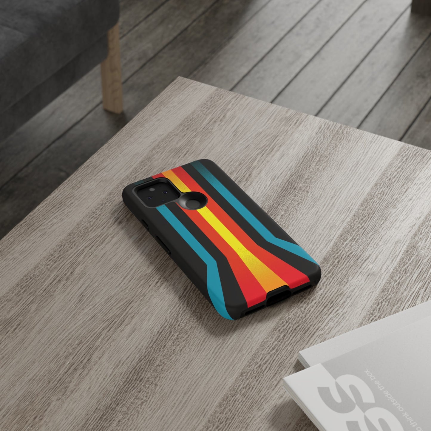 Retro Lines 1980s Flashback Phone Case