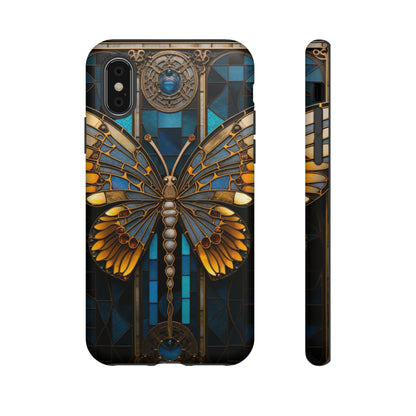 Stained Glass iPhone Butterfly Floral Aesthetic Art Nouveau