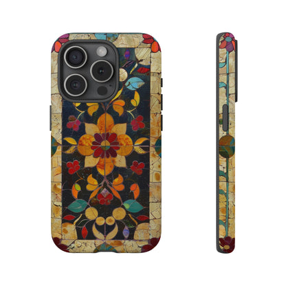 Azulejo Porcelain Vintage Tile Mediterranean Design Phone Case