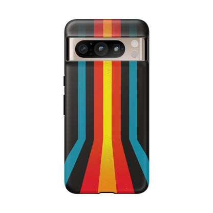 Retro Lines 1980s Flashback Phone Case