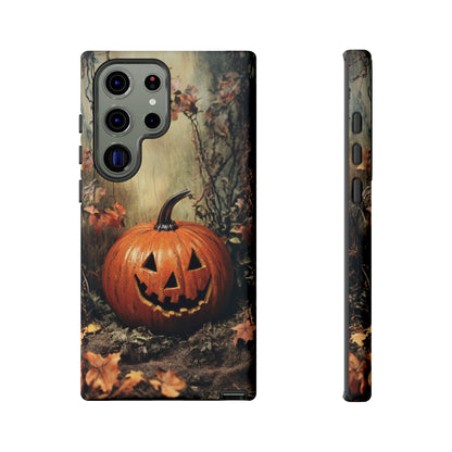 Vintage Style Halloween Jack-o'-Lantern Phone Cover