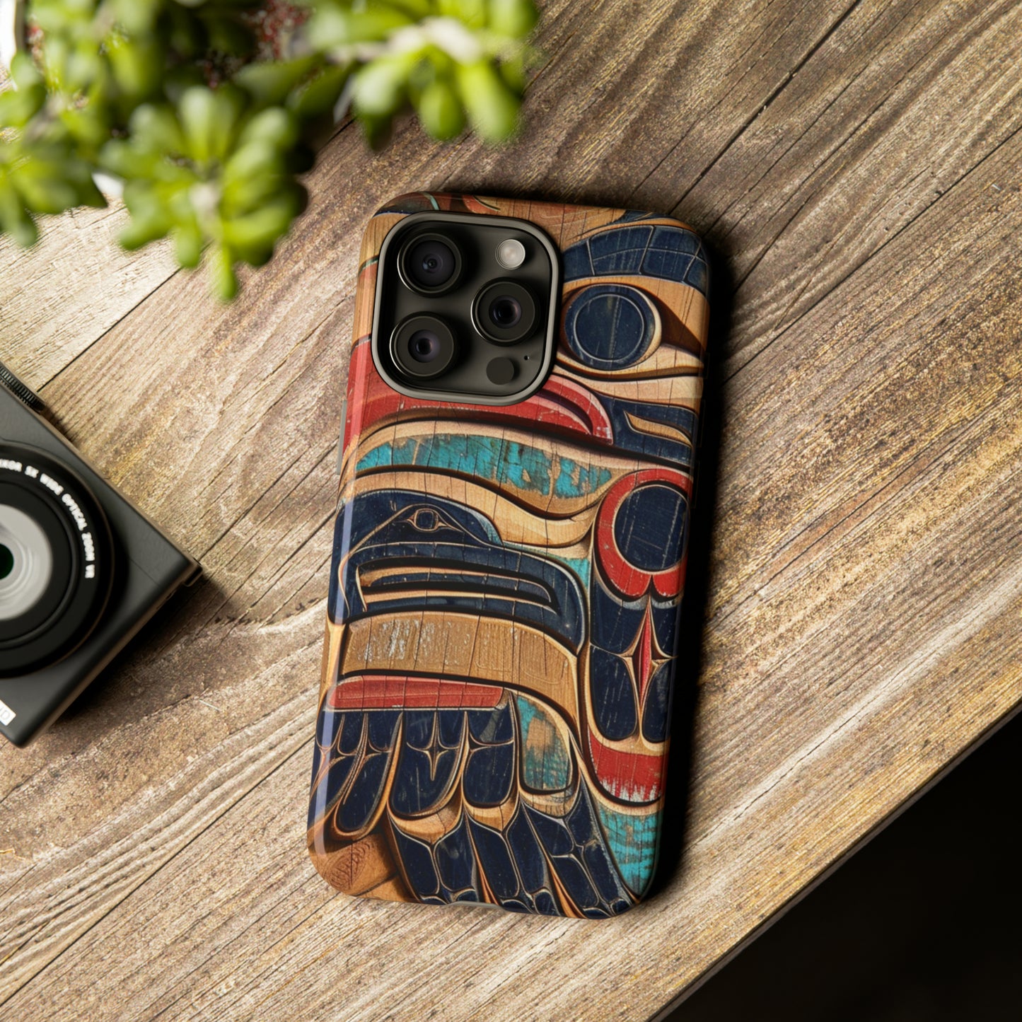 Native American Northwest Tribal Totem Phone Case