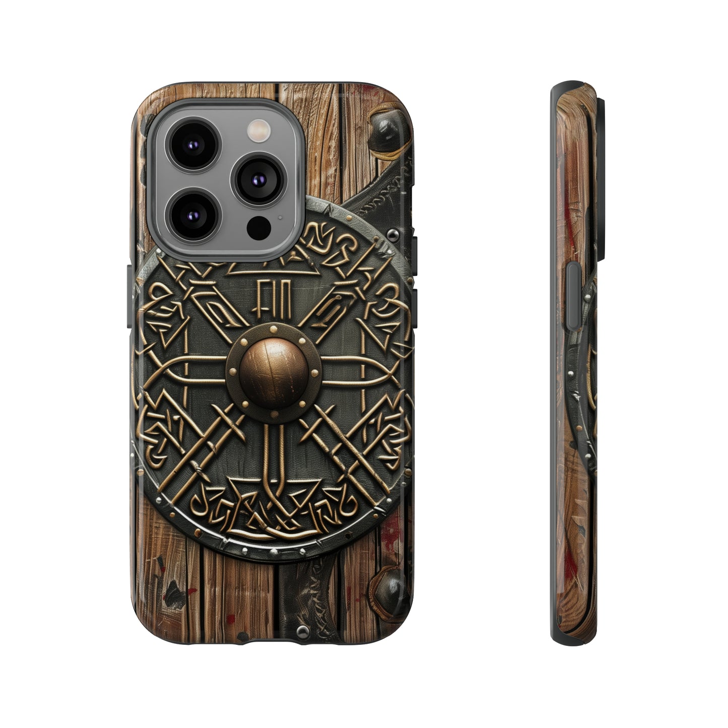 Viking Battle Shield Phone Case