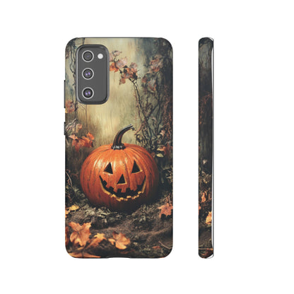 Vintage Style Halloween Jack-o'-Lantern Phone Cover