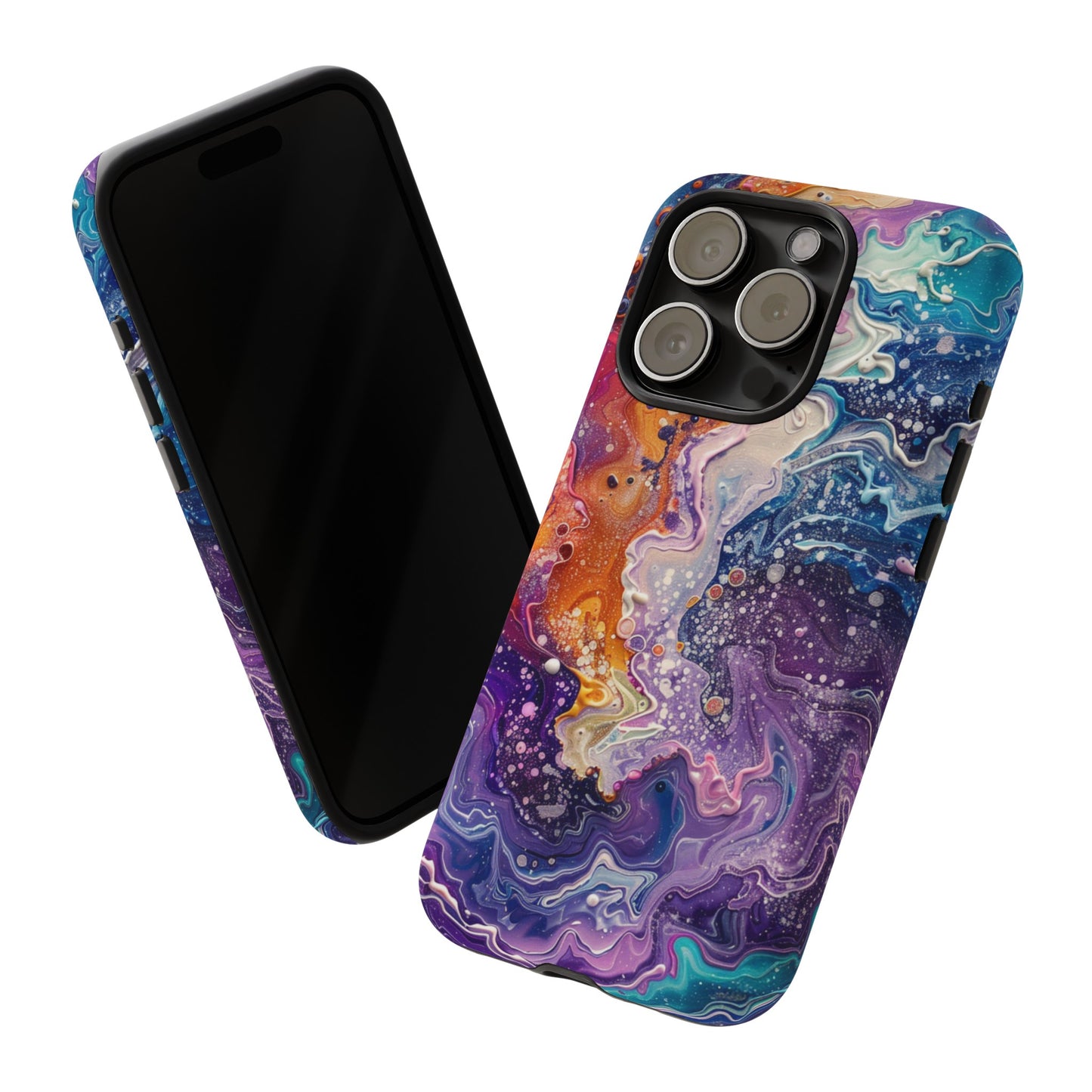 Trippy Psychedelic Color Waves Phone Case