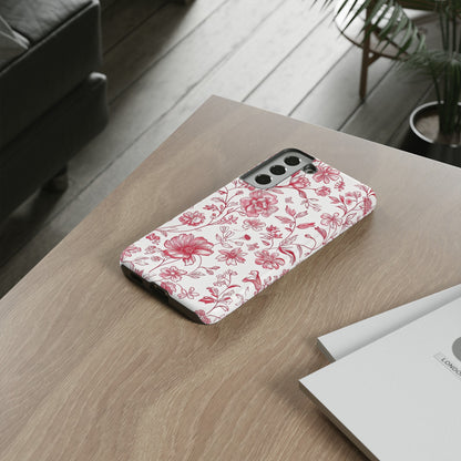 Pink Floral Wildflower Phone Case