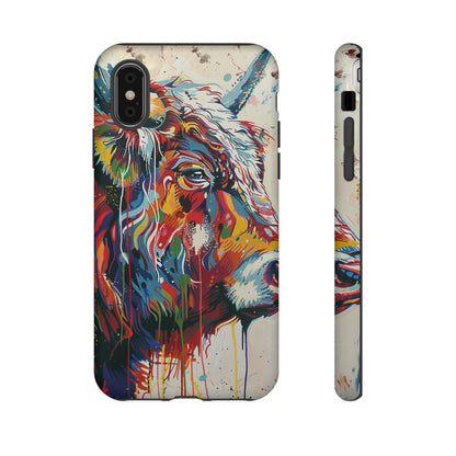 Whole Lotta Bull Abstract Phone Case