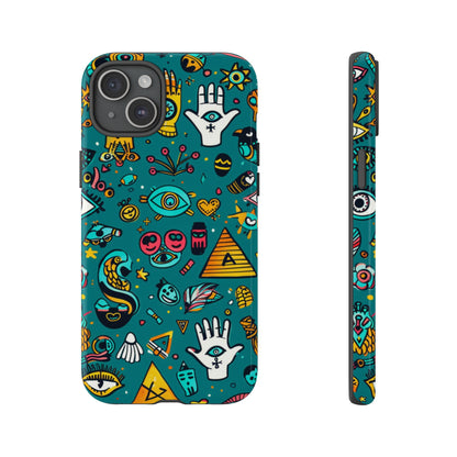 UFOs and Ancient Egypt Talisman Collage Phone Case