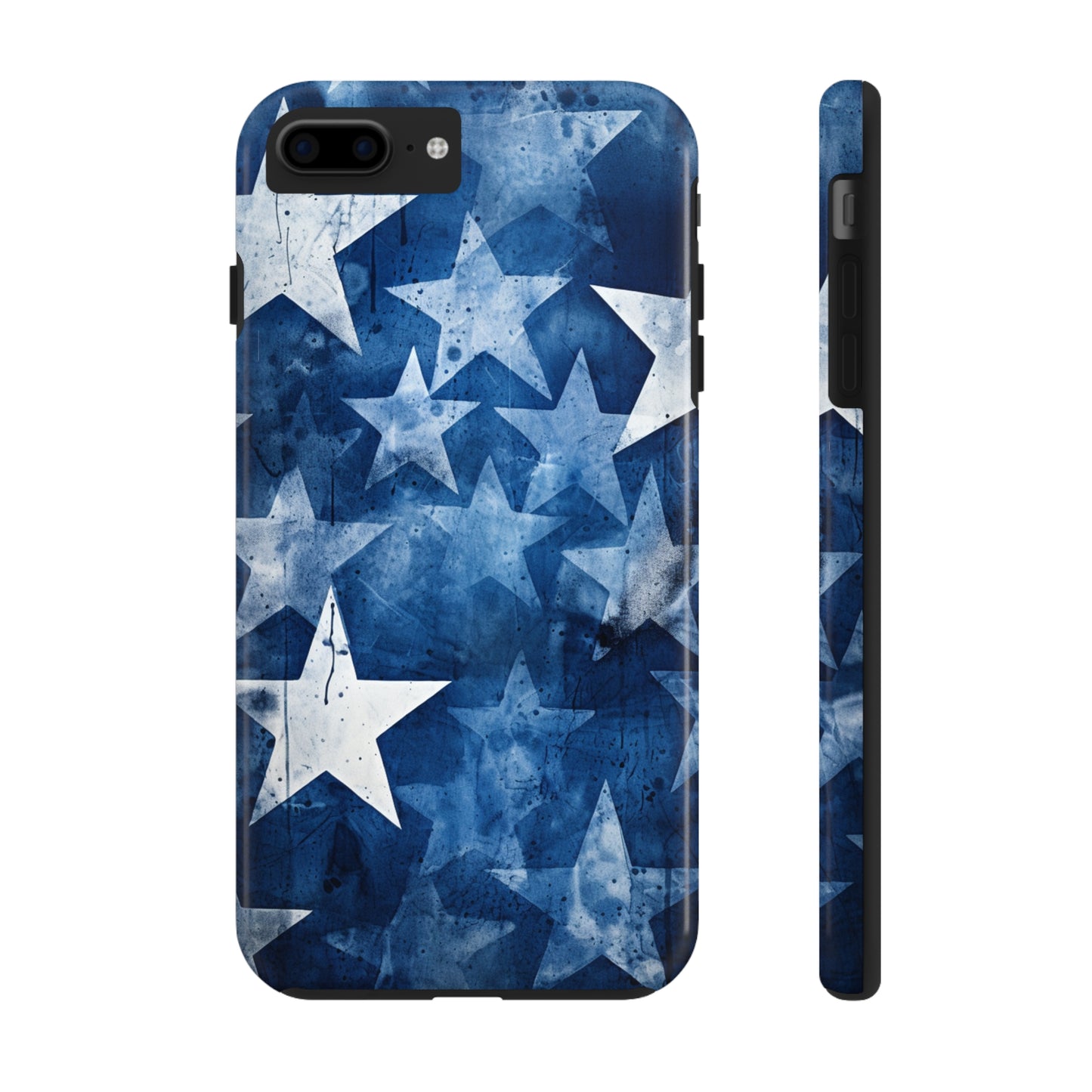 Starry Nights: Denim Dreams | Celestial Star-Patterned iPhone Case