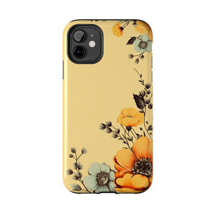 Classic Vintage Floral Case for iPhones – Timeless Elegance & Protection