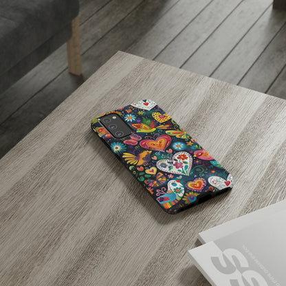 Floral Butterfly Magic Hearts Phone Case