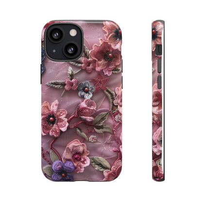 Coquette Aesthetic Floral Art Phone Case