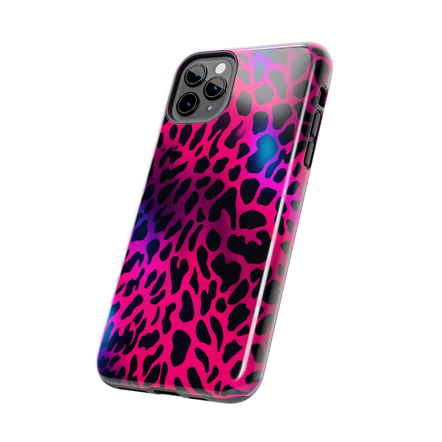 Wild Child: Trippy Leopard Spots Mystique | Dynamic iPhone Case