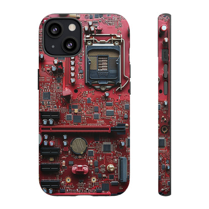 Open Circuit Naked Motherboard Technology Phone Case