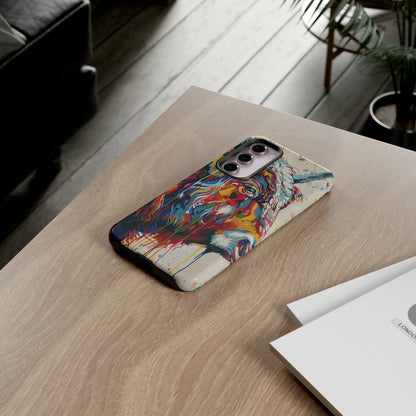 Whole Lotta Bull Abstract Phone Case