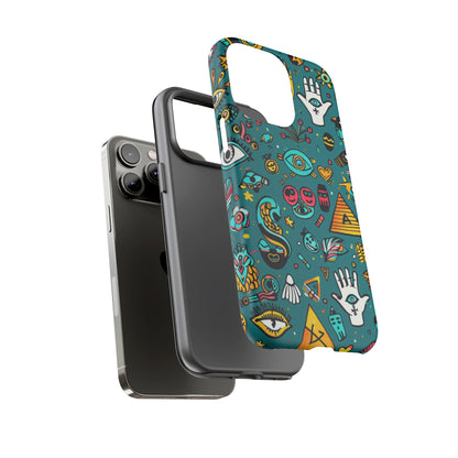 UFOs and Ancient Egypt Talisman Collage Phone Case