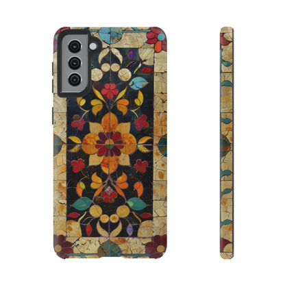 Azulejo Porcelain Vintage Tile Mediterranean Design Phone Case